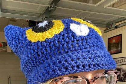 Pete The Cat Hat Crochet Pattern
