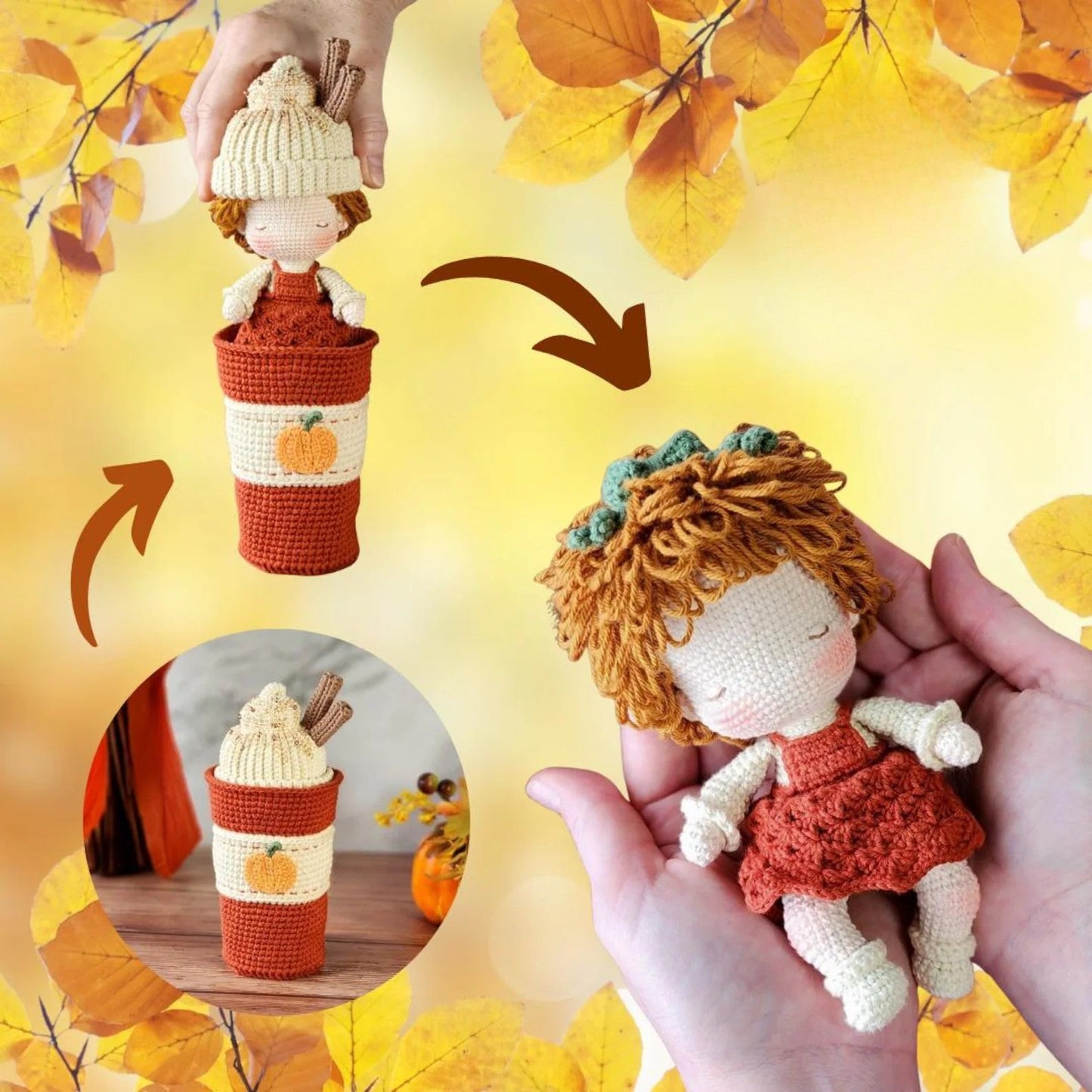 Pumpkin Spice Baby Crochet Pattern