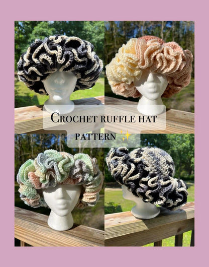 Ruffle Hat Crochet Pattern