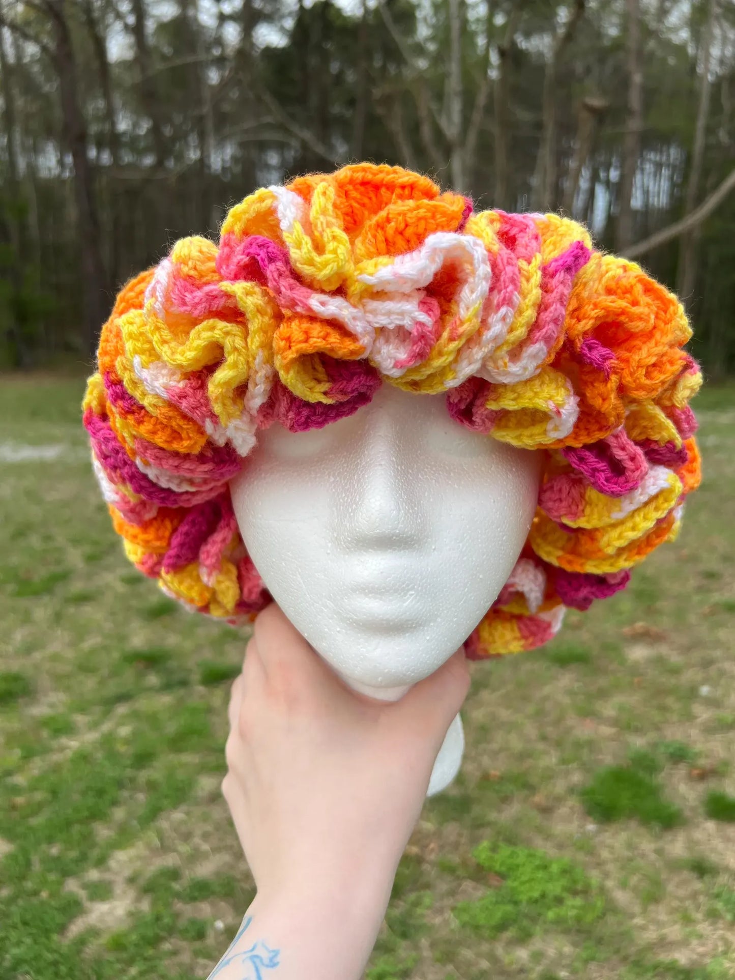 Ruffle Hat Crochet Pattern