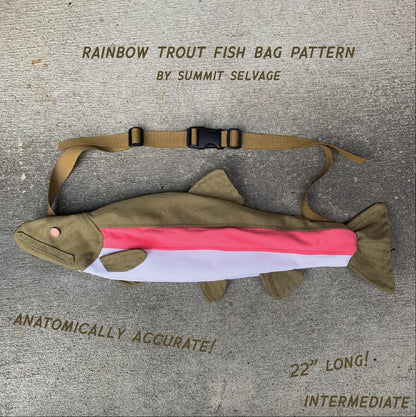Trout Crossbody Bag Sewing Pattern