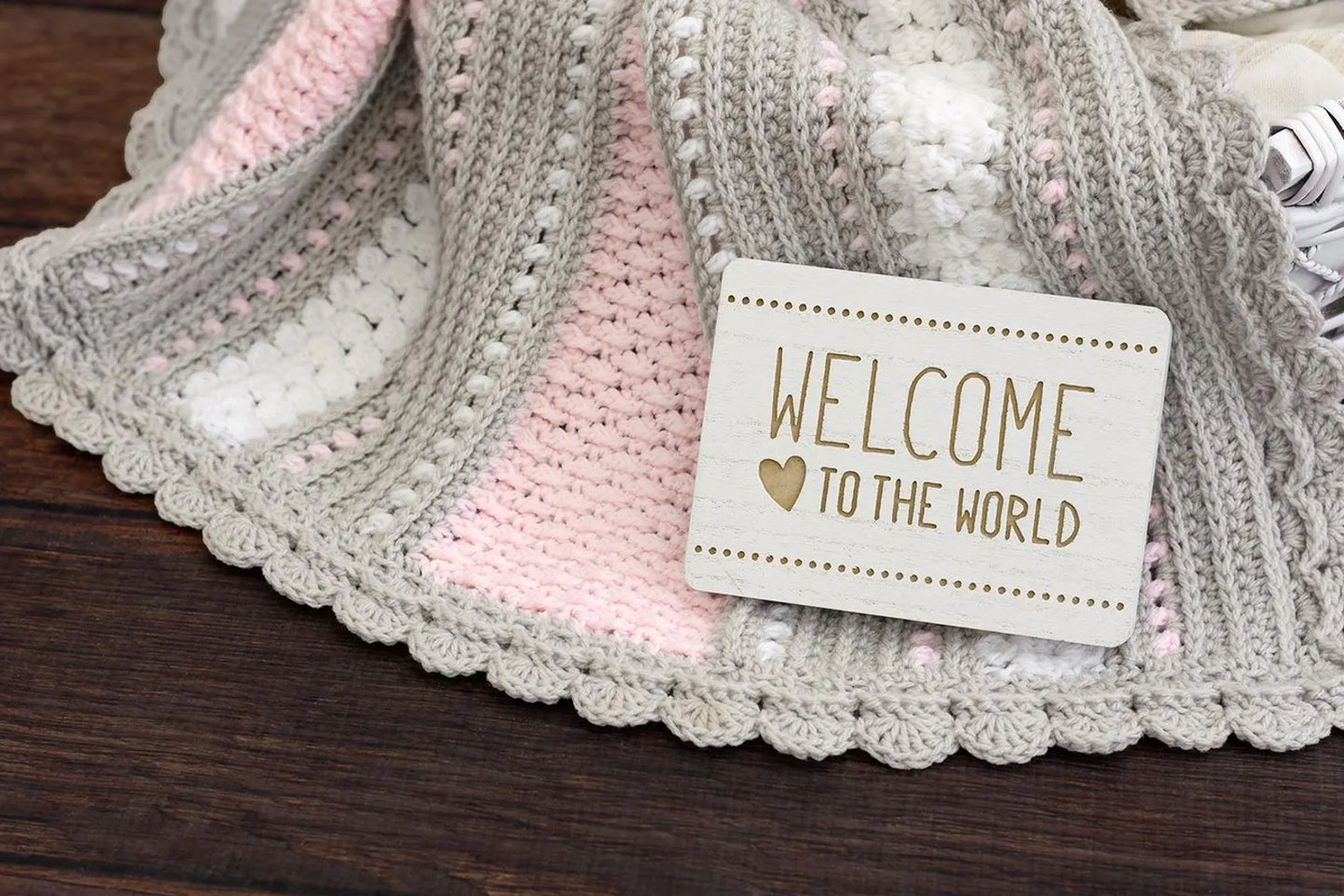 Striped Afghan Blanket Crochet Pattern