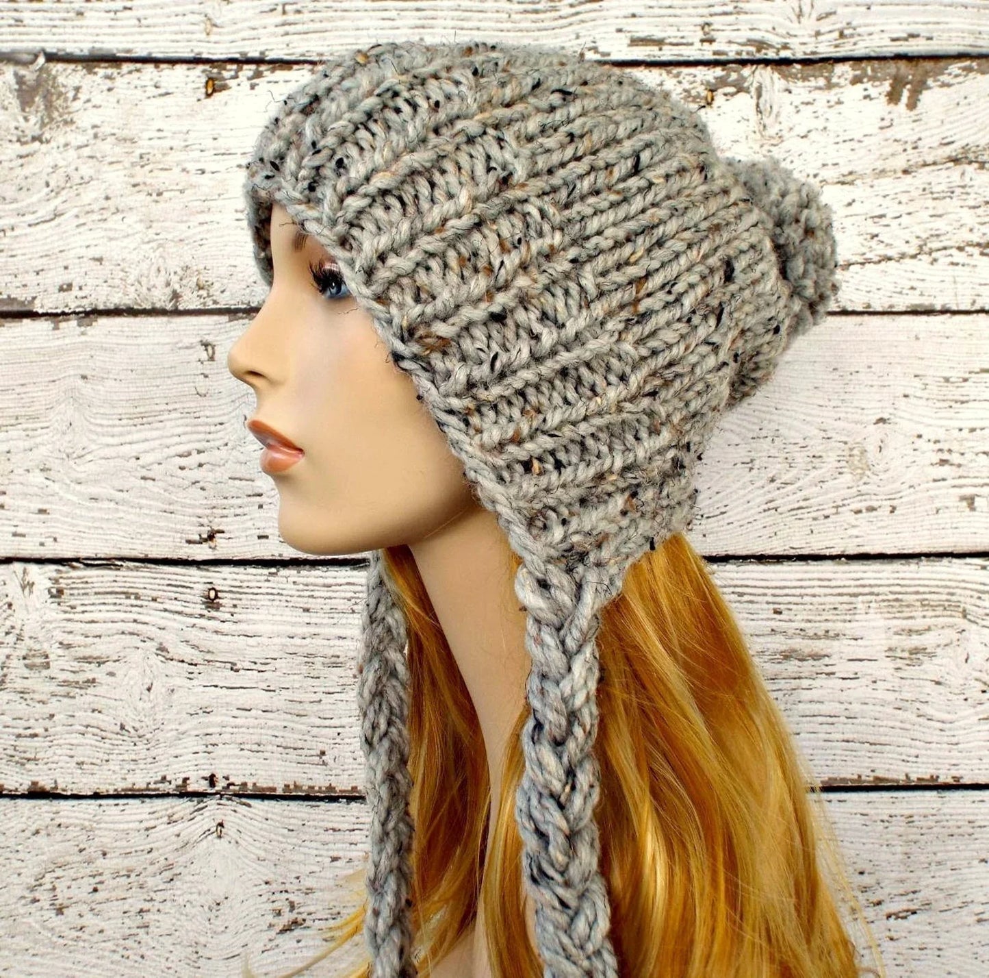 Easy Slouchy Beanie Knitting Pattern
