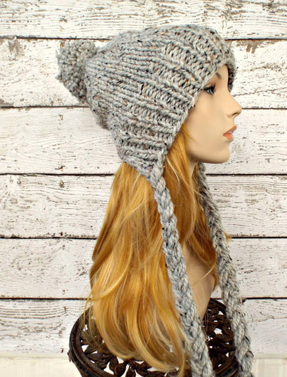 Easy Slouchy Beanie Knitting Pattern
