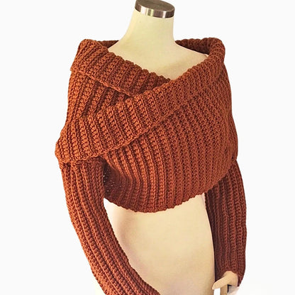 Sweater Scarf Crochet Pattern