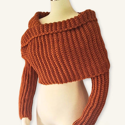 Sweater Scarf Crochet Pattern