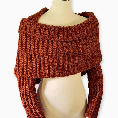 Sweater Scarf Crochet Pattern