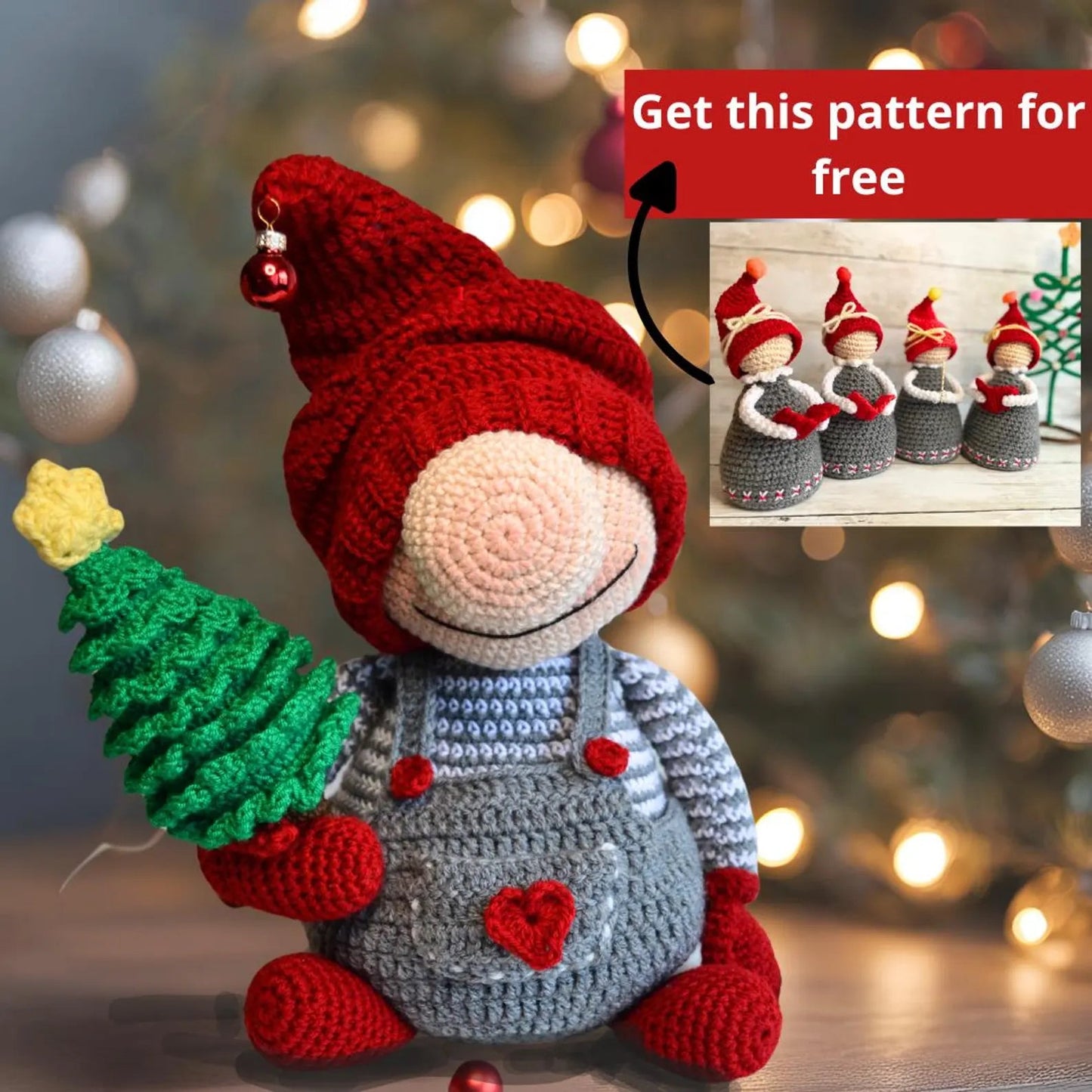 Sweet Gnome Crochet Pattern