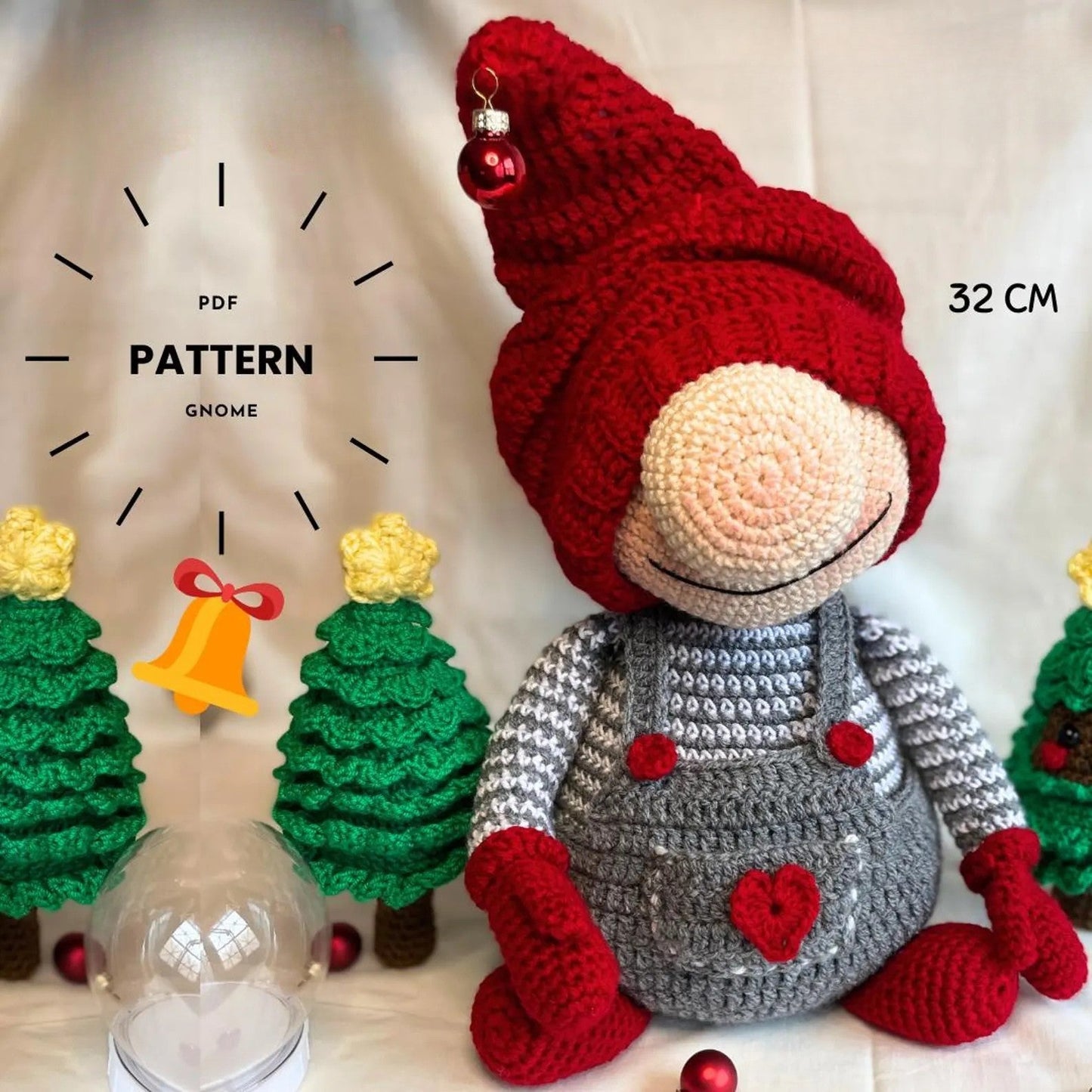 Sweet Gnome Crochet Pattern