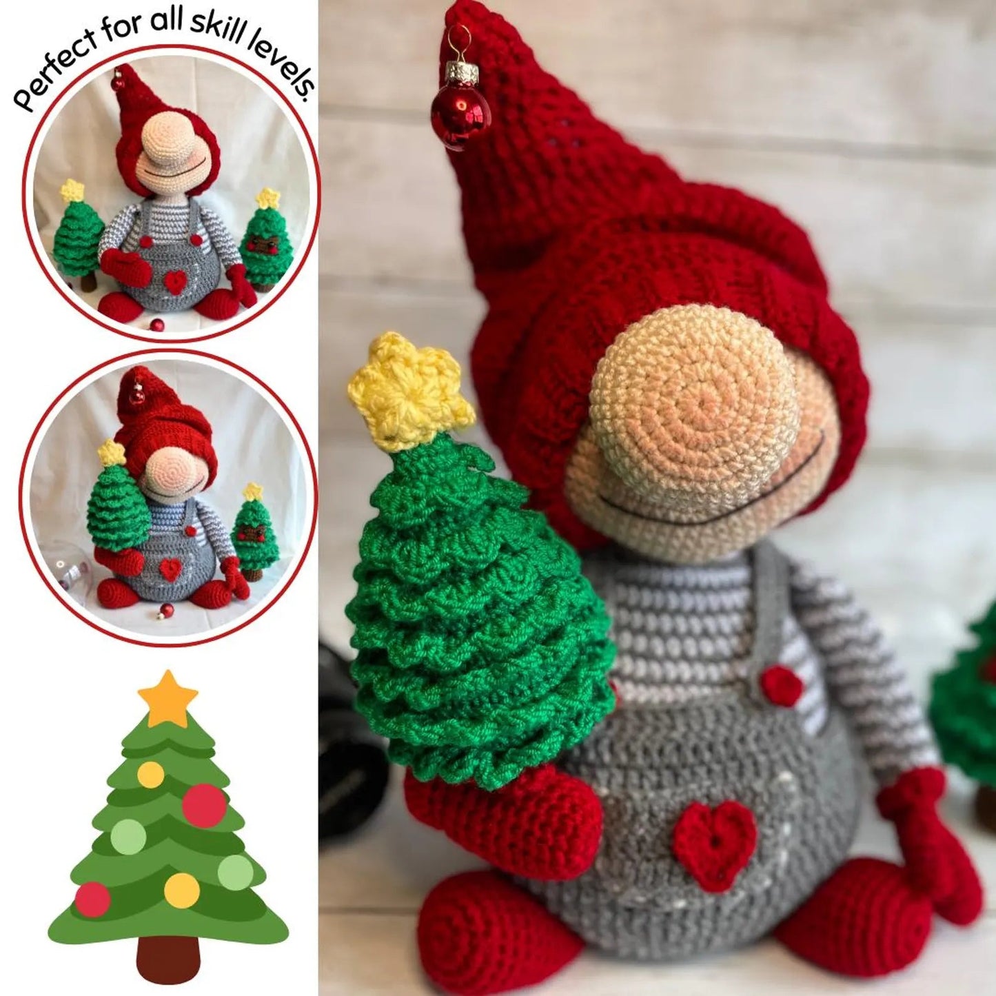Sweet Gnome Crochet Pattern