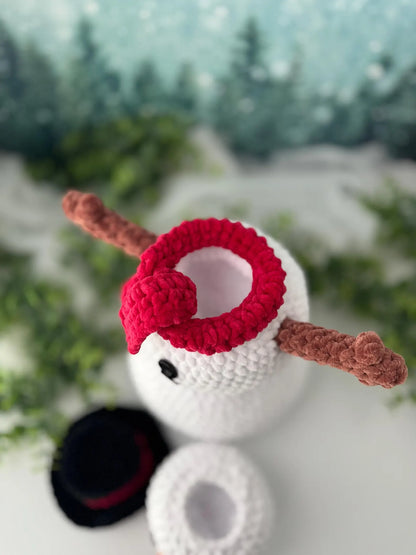 Stack & Stash Snowman Crochet Pattern