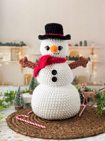 Stack & Stash Snowman Crochet Pattern