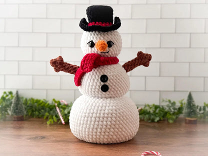 Stack & Stash Snowman Crochet Pattern