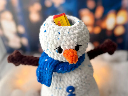 Stack & Stash Snowman Crochet Pattern