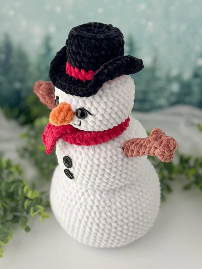 Stack & Stash Snowman Crochet Pattern