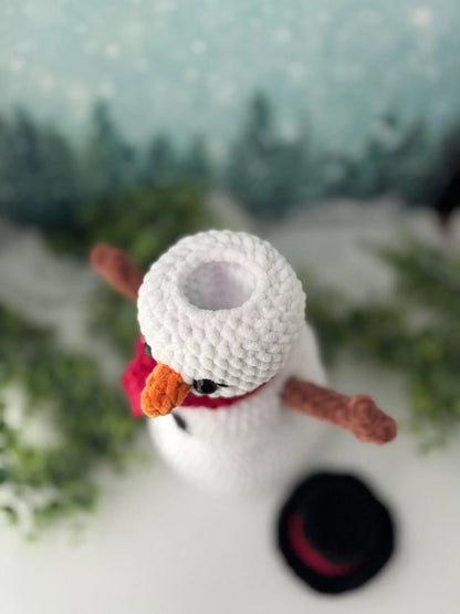 Stack & Stash Snowman Crochet Pattern