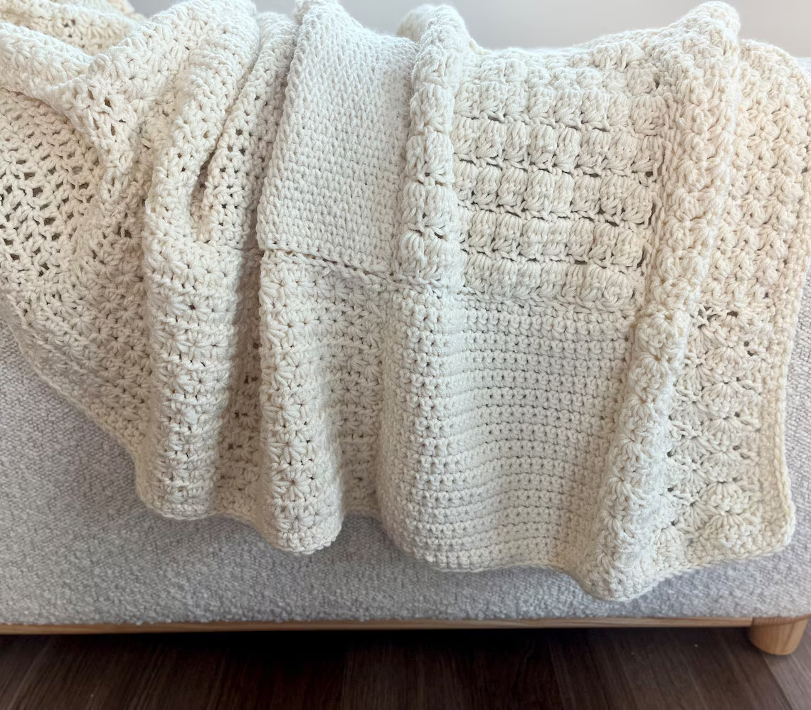 Sampler Blanket Crochet Pattern