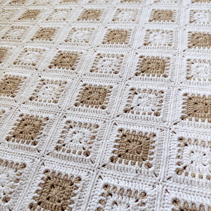 Samson Granny Square Blanket Crochet Pattern