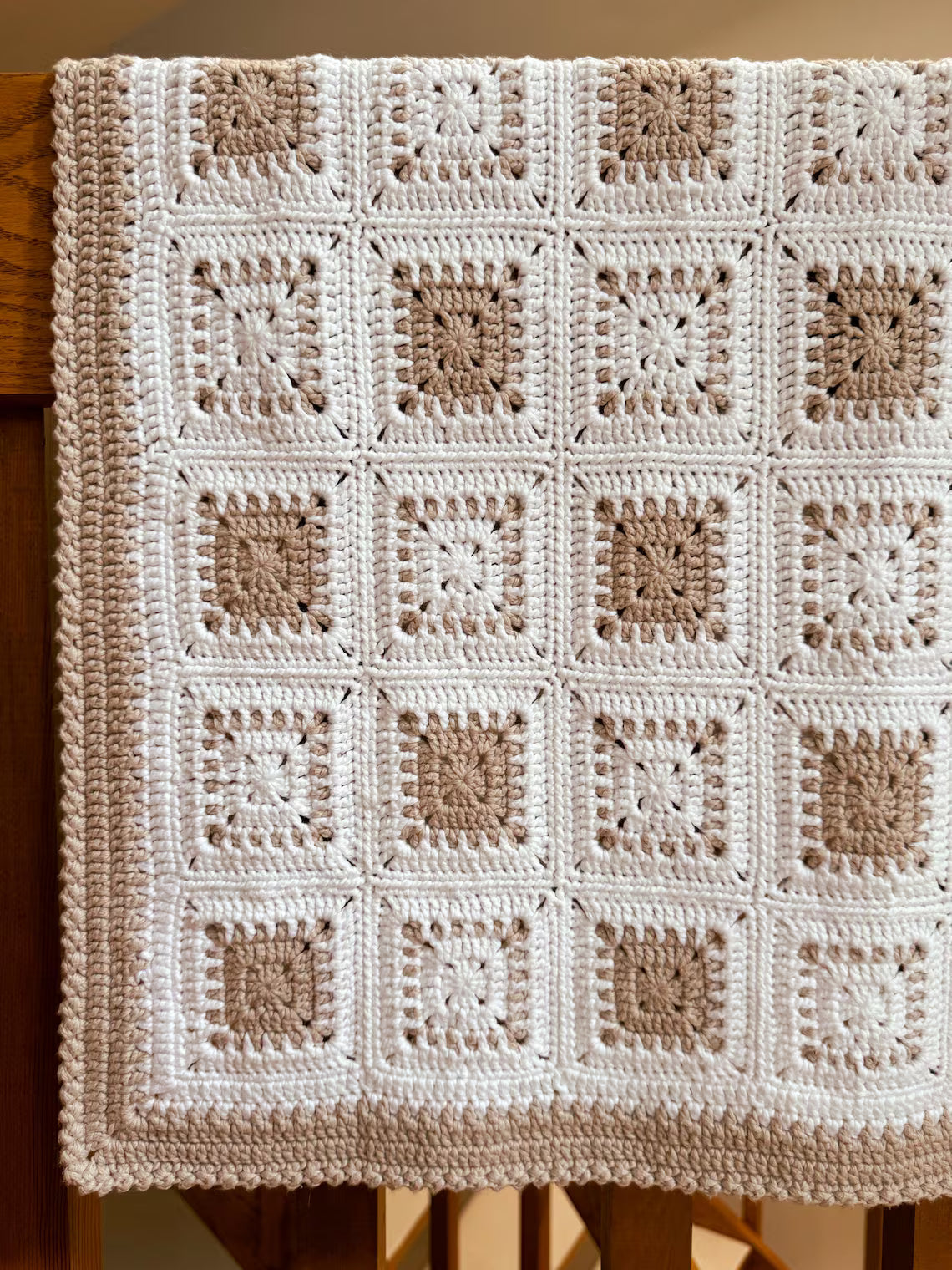 Samson Granny Square Blanket Crochet Pattern
