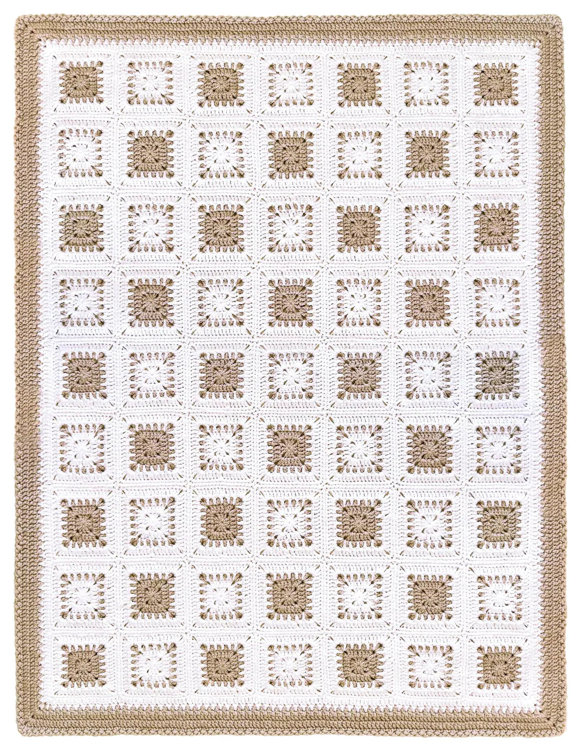 Samson Granny Square Blanket Crochet Pattern