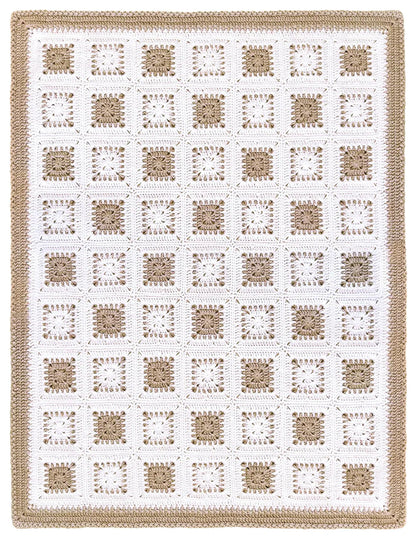 Samson Granny Square Blanket Crochet Pattern
