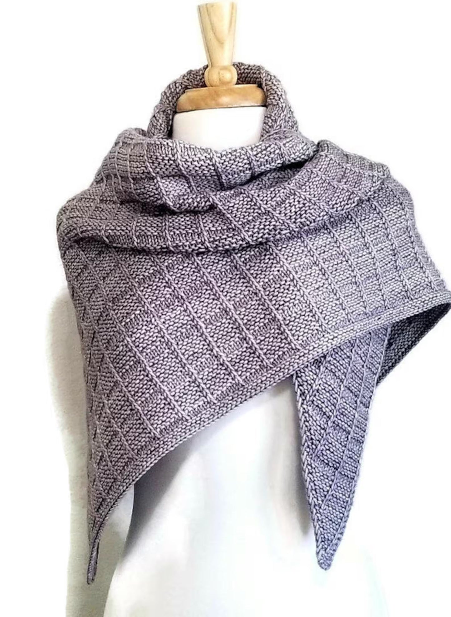 Coy Shawl Knitting Pattern