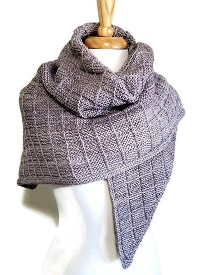 Coy Shawl Knitting Pattern