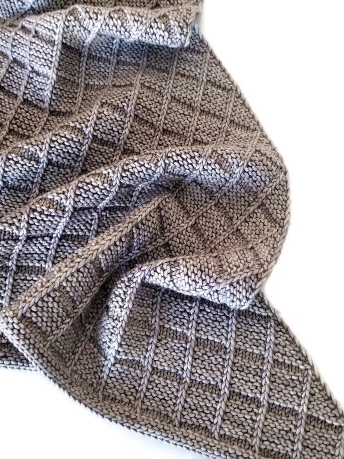 Coy Shawl Knitting Pattern