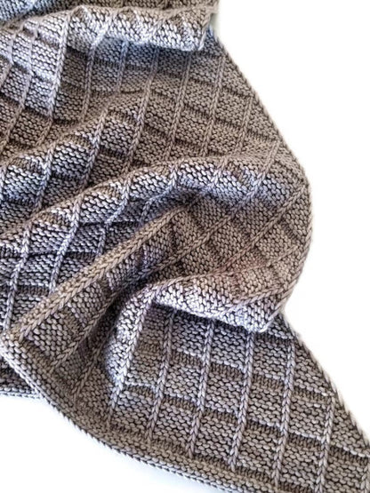 Coy Shawl Knitting Pattern