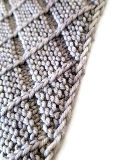 Coy Shawl Knitting Pattern