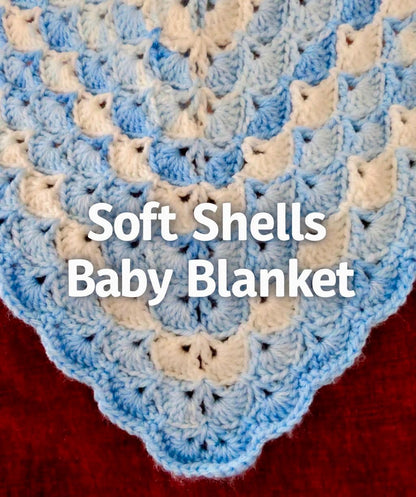 Shell Stitch Baby Blanket Crochet Pattern