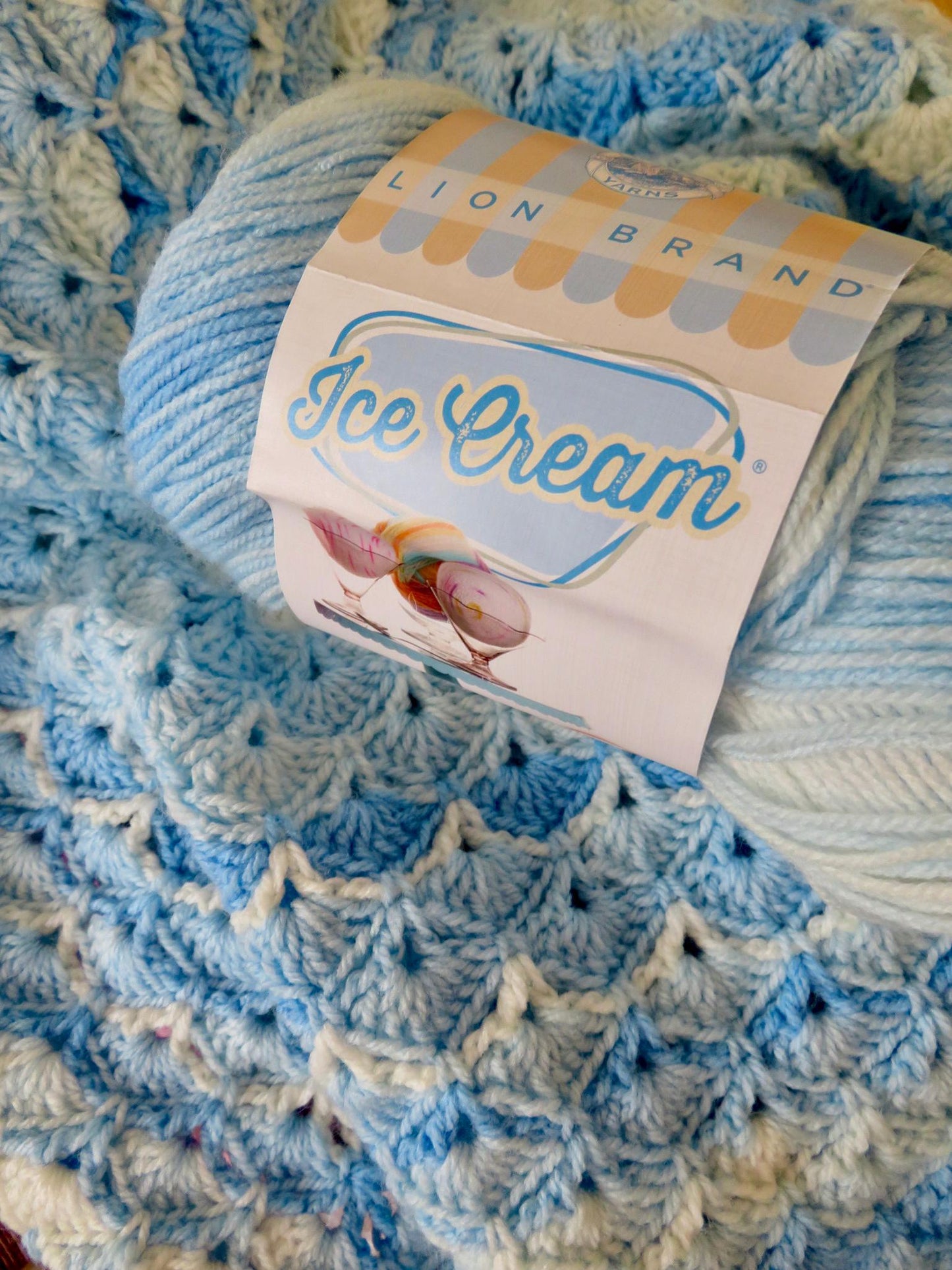 Shell Stitch Baby Blanket Crochet Pattern
