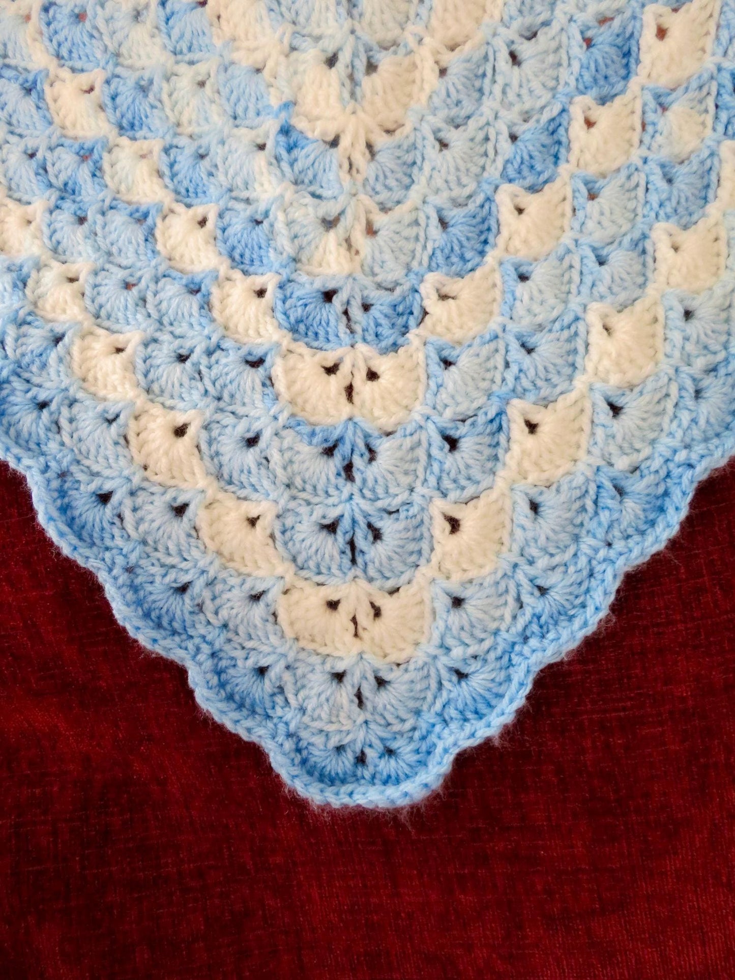 Shell Stitch Baby Blanket Crochet Pattern
