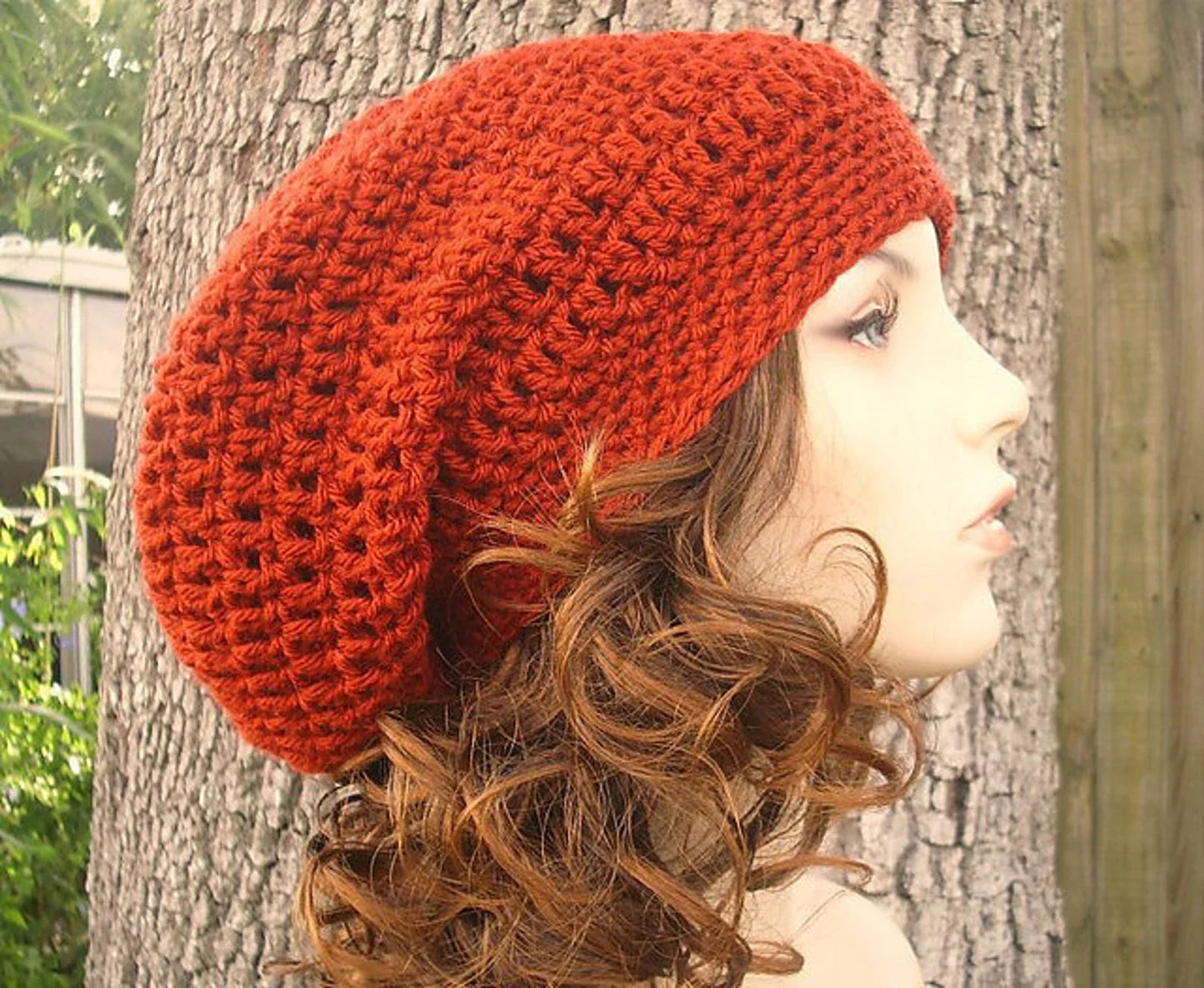 Slouchy Beanie Hat Crochet Pattern