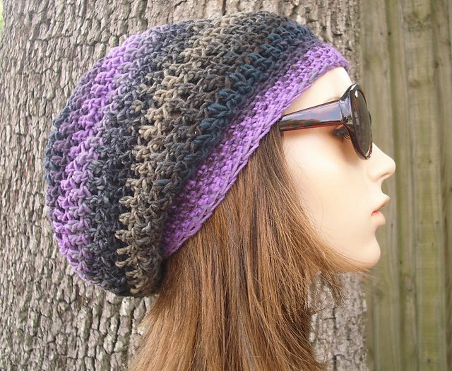 Slouchy Beanie Hat Crochet Pattern