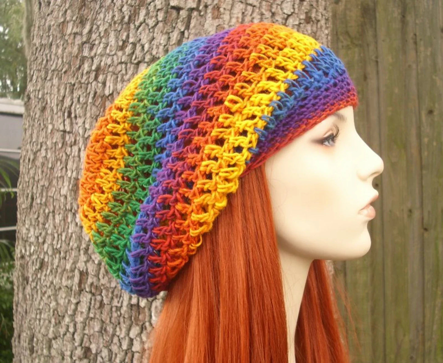 Slouchy Beanie Hat Crochet Pattern