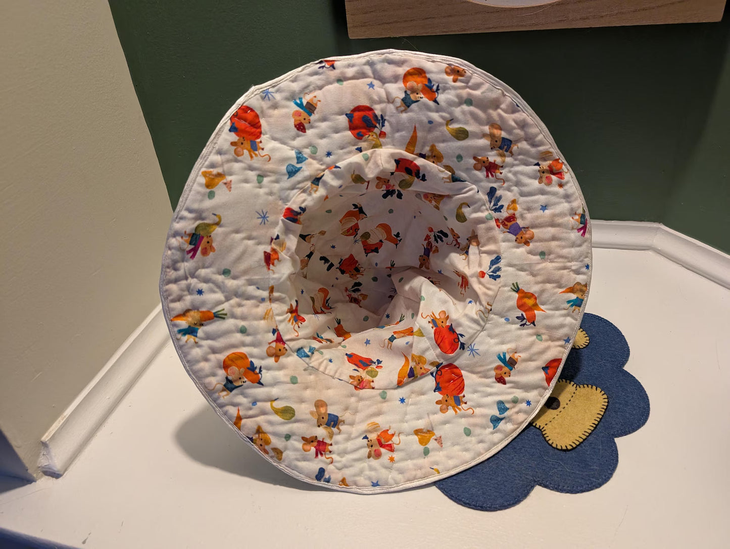 Slouchy Patchwork Hat Sewing Pattern