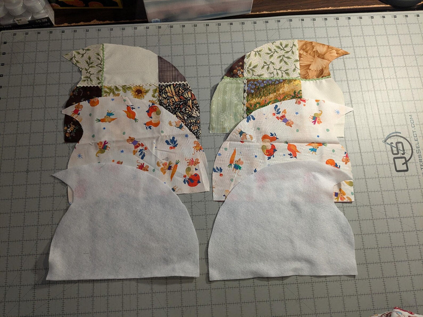 Slouchy Patchwork Hat Sewing Pattern