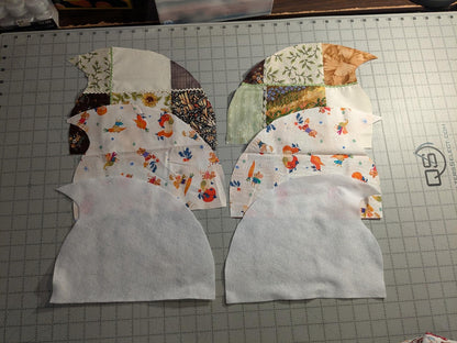 Slouchy Patchwork Hat Sewing Pattern