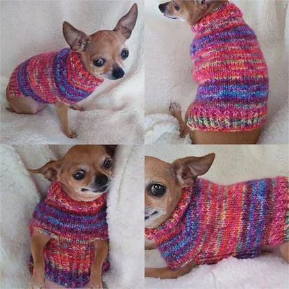 Small Dog Sweater Knitting Pattern