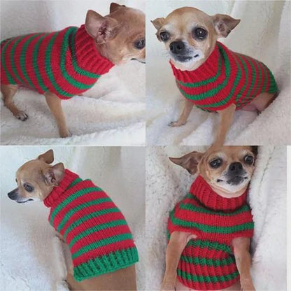 Small Dog Sweater Knitting Pattern