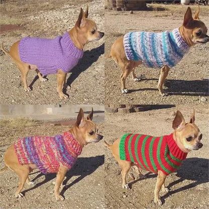 Small Dog Sweater Knitting Pattern