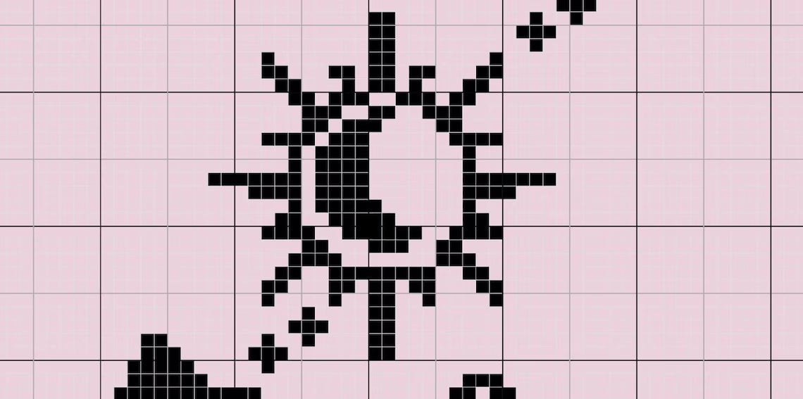 Sun and Moon Cat Crochet Tapestry Pattern