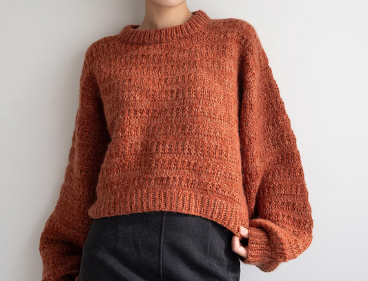 Tunisian Sweater Crochet Pattern