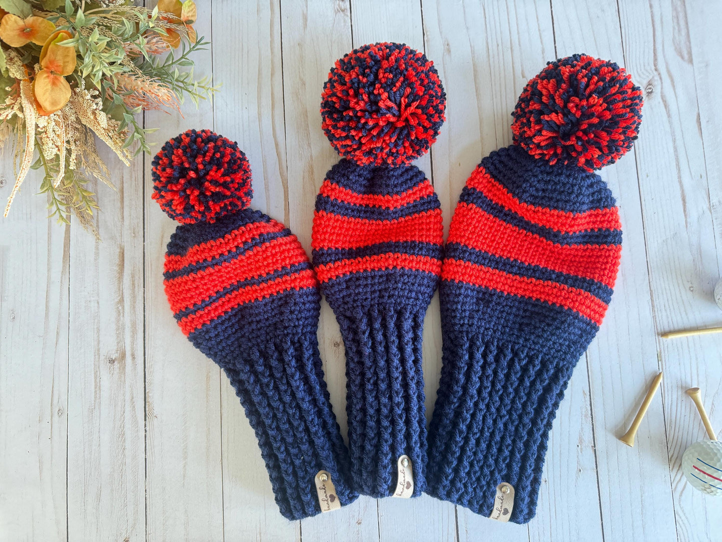 Team Golf Head Cover Crochet Pattern