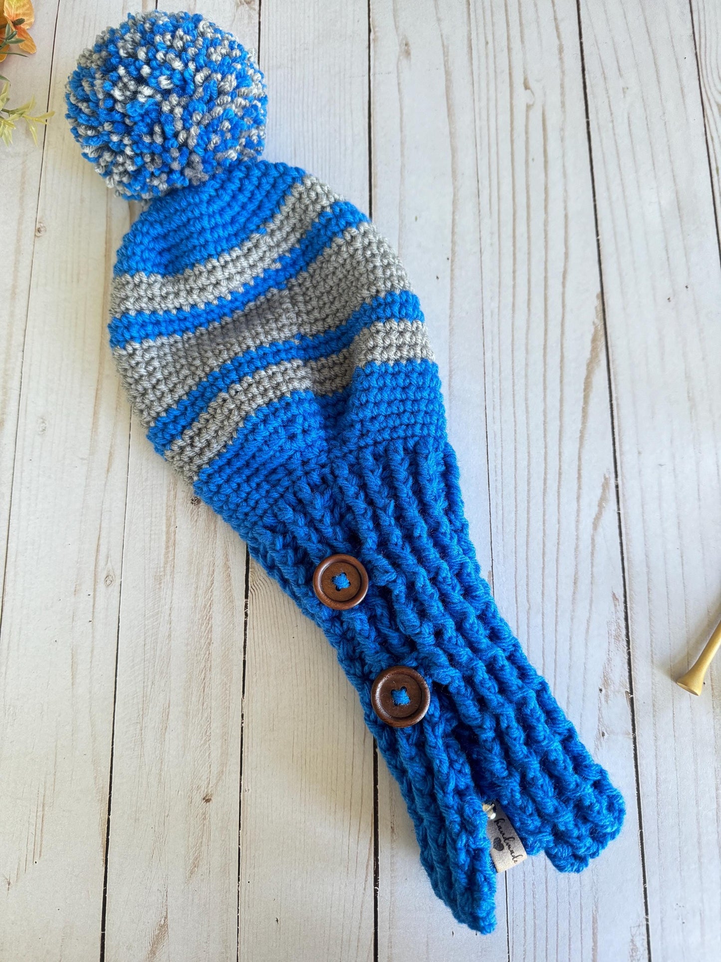 Team Golf Head Cover Crochet Pattern