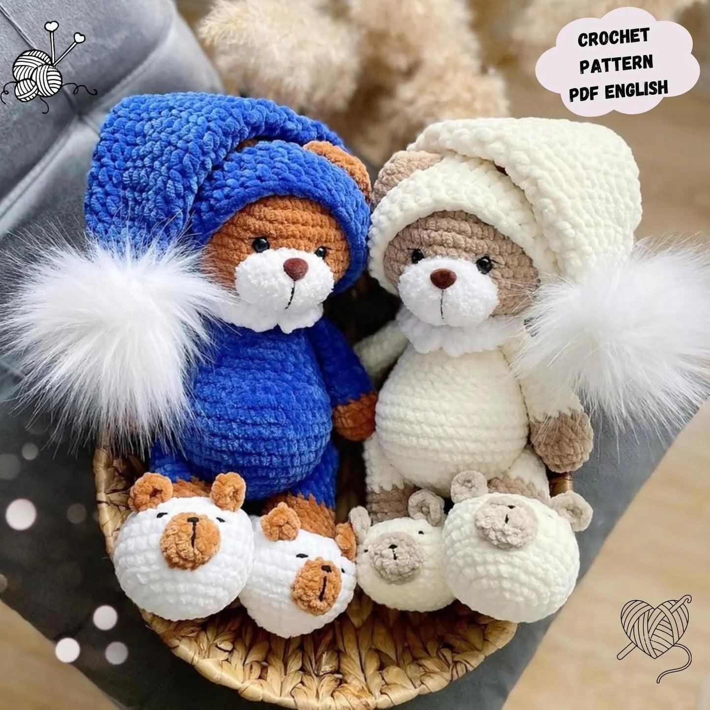 Willy the Teddy Bear Crochet Pattern