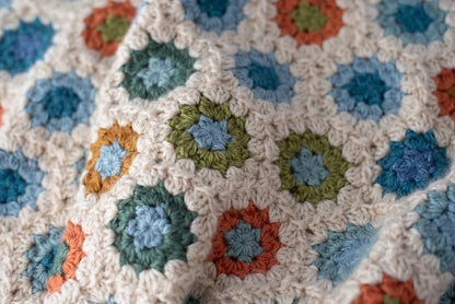 Granny Hexagon Temperature Blanket Crochet Pattern