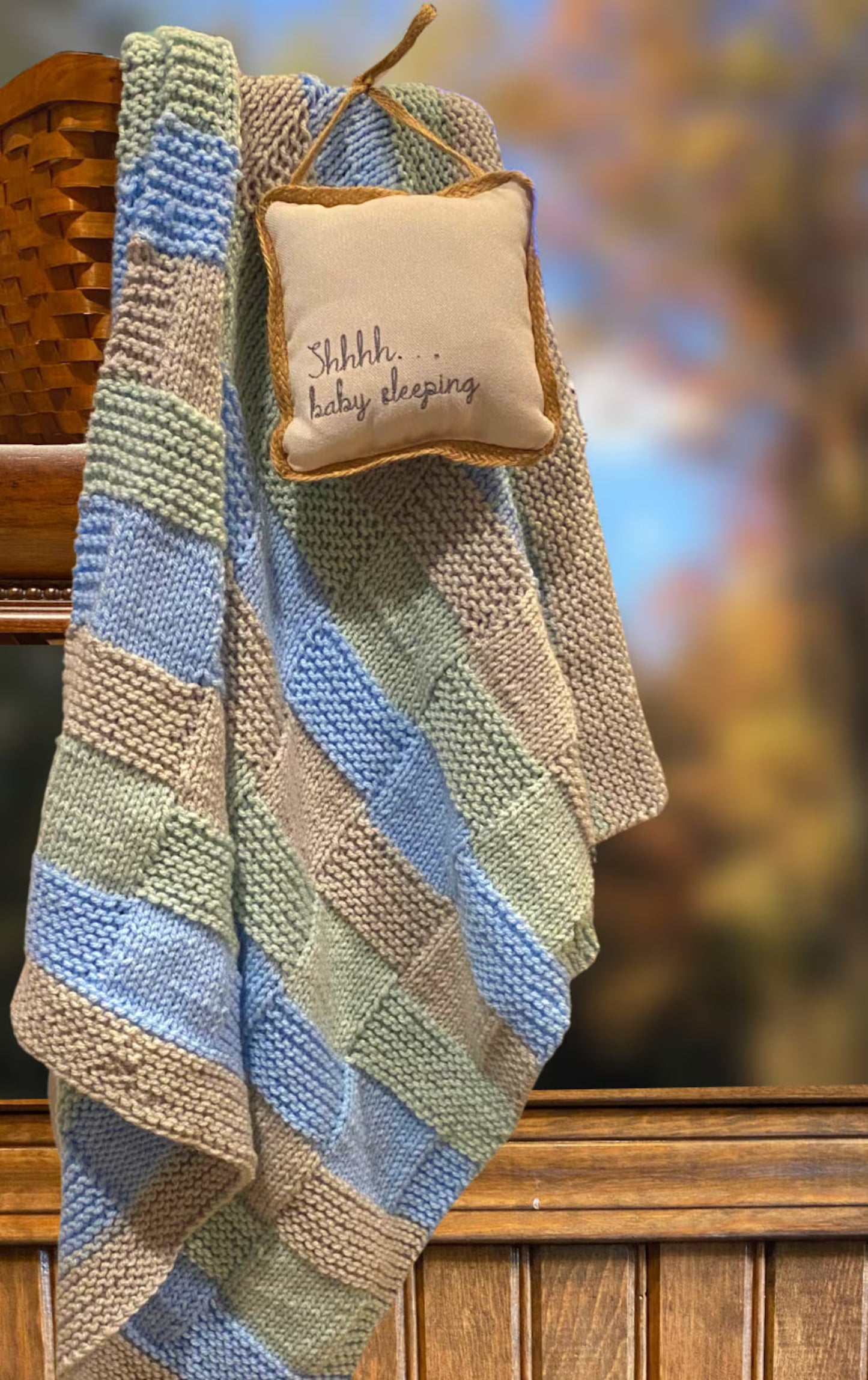 Three Wishes Baby Blanket Knitting Pattern
