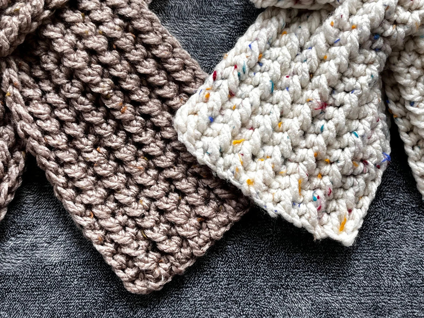 Unisex Keyhole Scarf Crochet Pattern